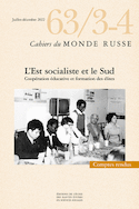 Cahiers du monde russe 63/3-4